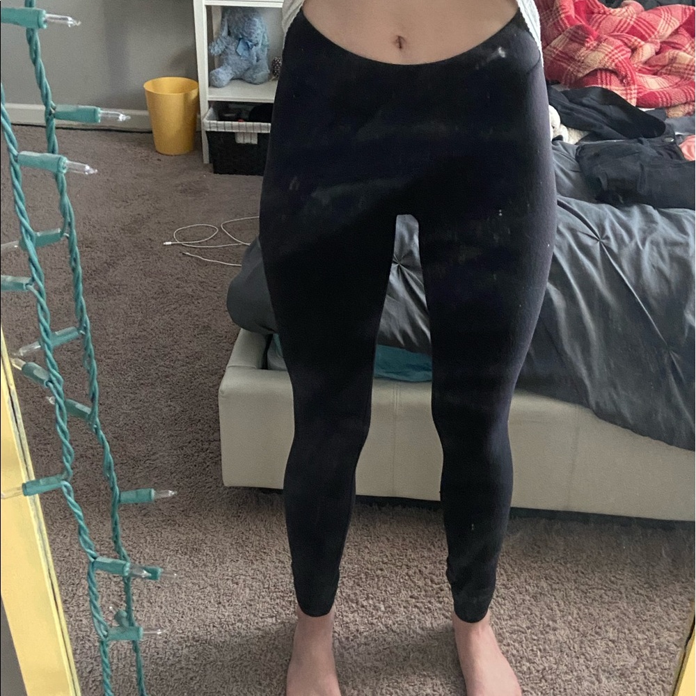 Black mid rise ivivva leggings sz.14